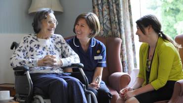How do you decide on nursing home or home care?