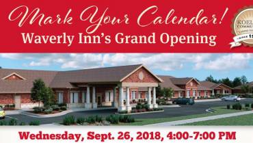 Waverly Inn Memory Care Grand Opening Event