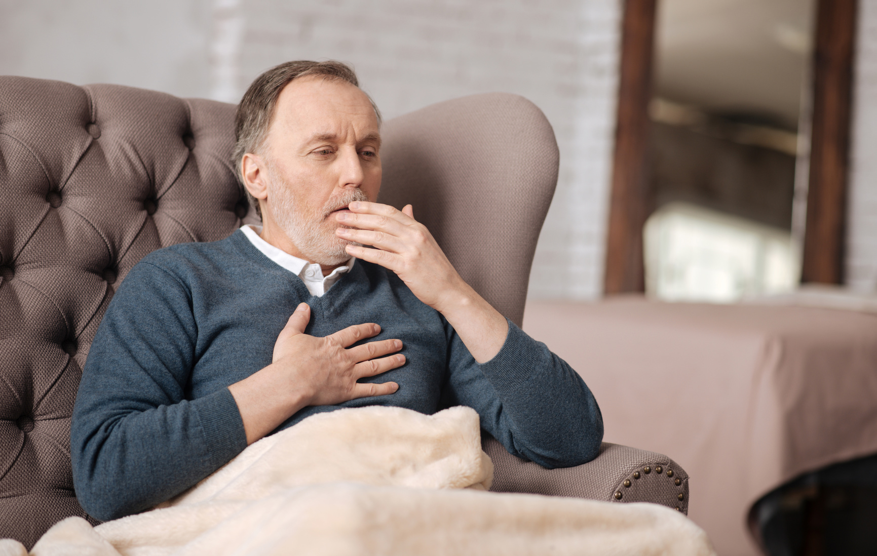 Senior-Coughing-Bronchitis