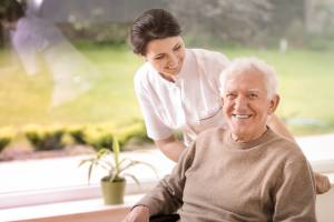 Happy-Senior-with-Caregiver