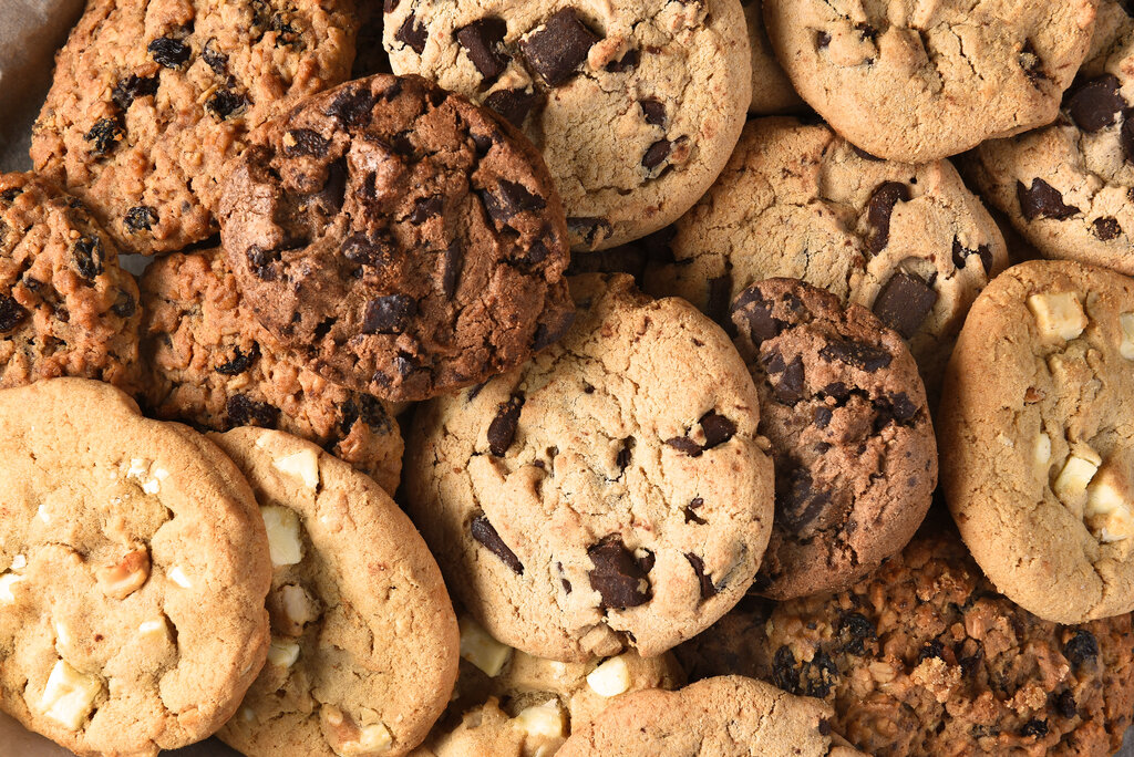 Assorted Cookie Closeup