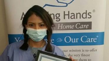 Assisting Hands Park Ridge Caregiver of the Month: Andrea