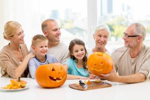 Family craving a pumpkin