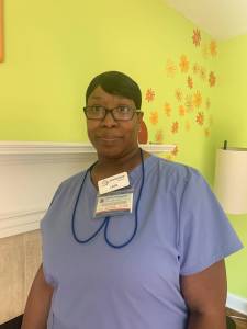 Leslie Caregiver of the Month