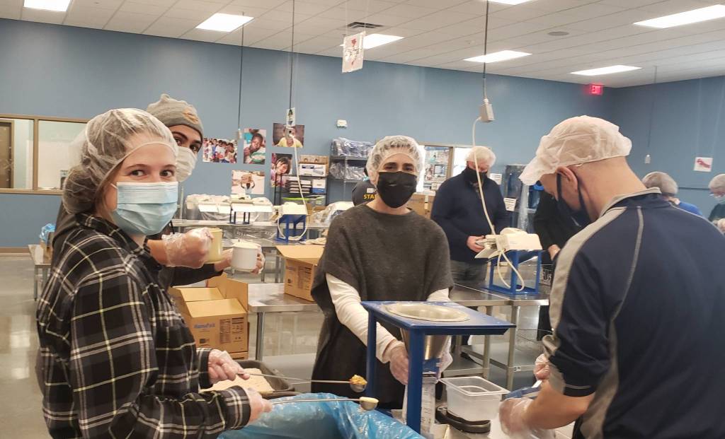 Feeding my starving children packing event