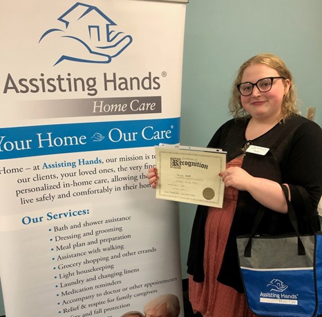 Renee caregiver of the month May 2022